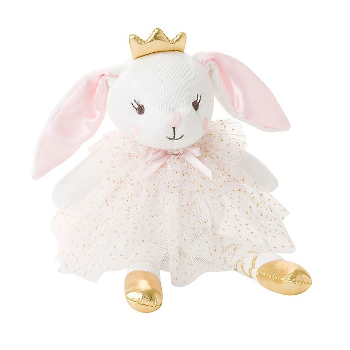 slide 2 of 5, Elegant Baby Belle the Bunny Knit Plush Toy, 1 ct