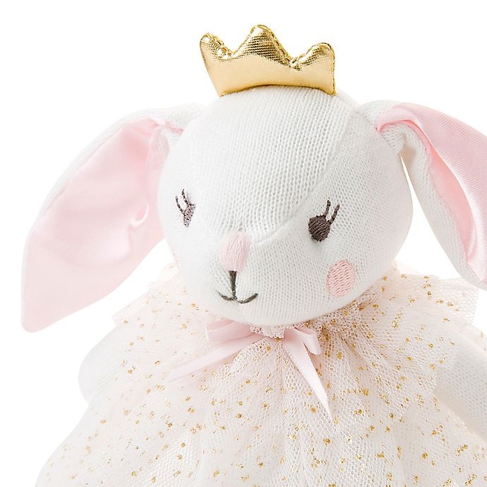 slide 3 of 5, Elegant Baby Belle the Bunny Knit Plush Toy, 1 ct