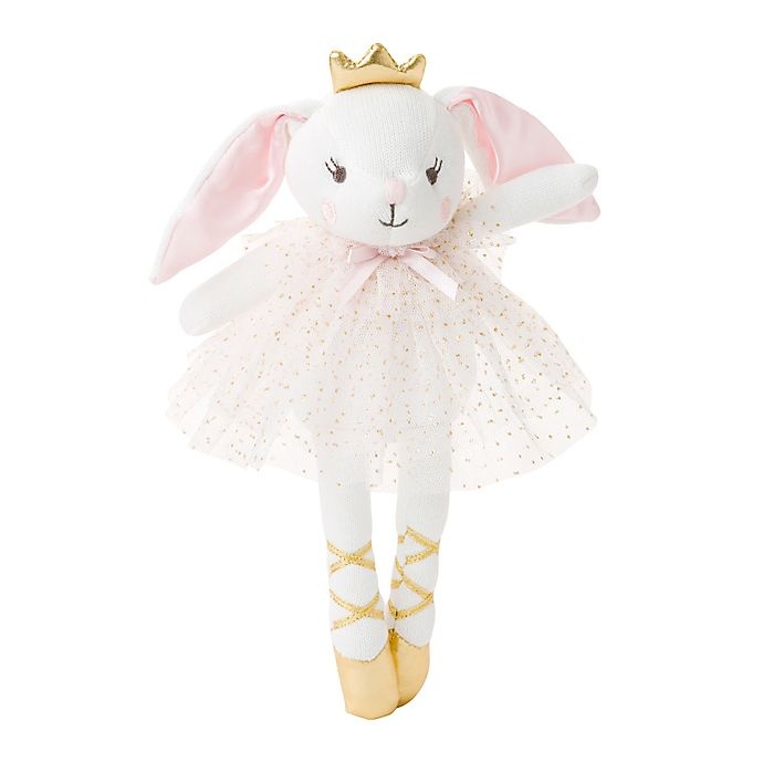 slide 4 of 5, Elegant Baby Belle the Bunny Knit Plush Toy, 1 ct