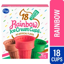 Kroger Rainbow Ice Cream Cones