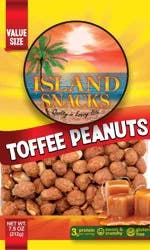Island Snacks Toffee Peanuts Value Size