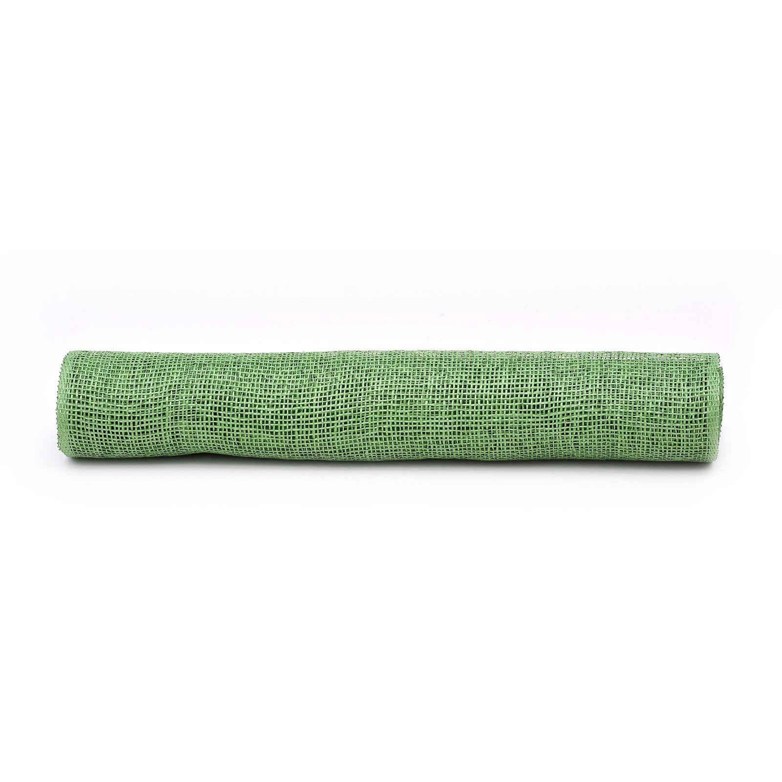 slide 5 of 6, 21" X 5yd. Green Poly Burlap Mesh By Celebrate It, 21 in x 5 yd