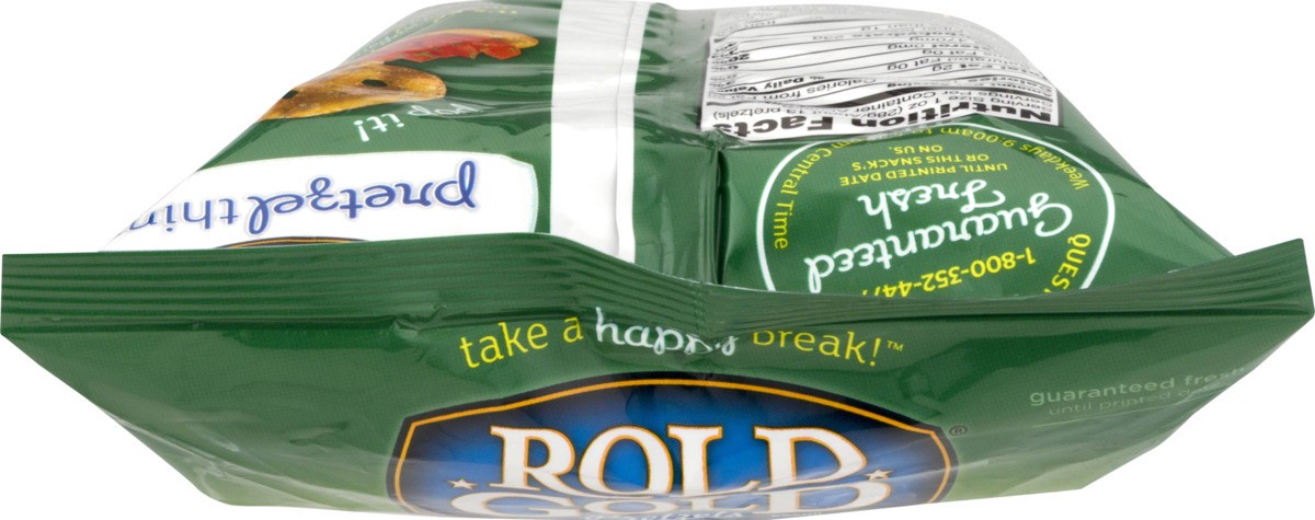 slide 5 of 9, Rold Gold Pretzel Thins Garlic Parmesan 8.25 Ounce Plastic Bag, 8.25 oz