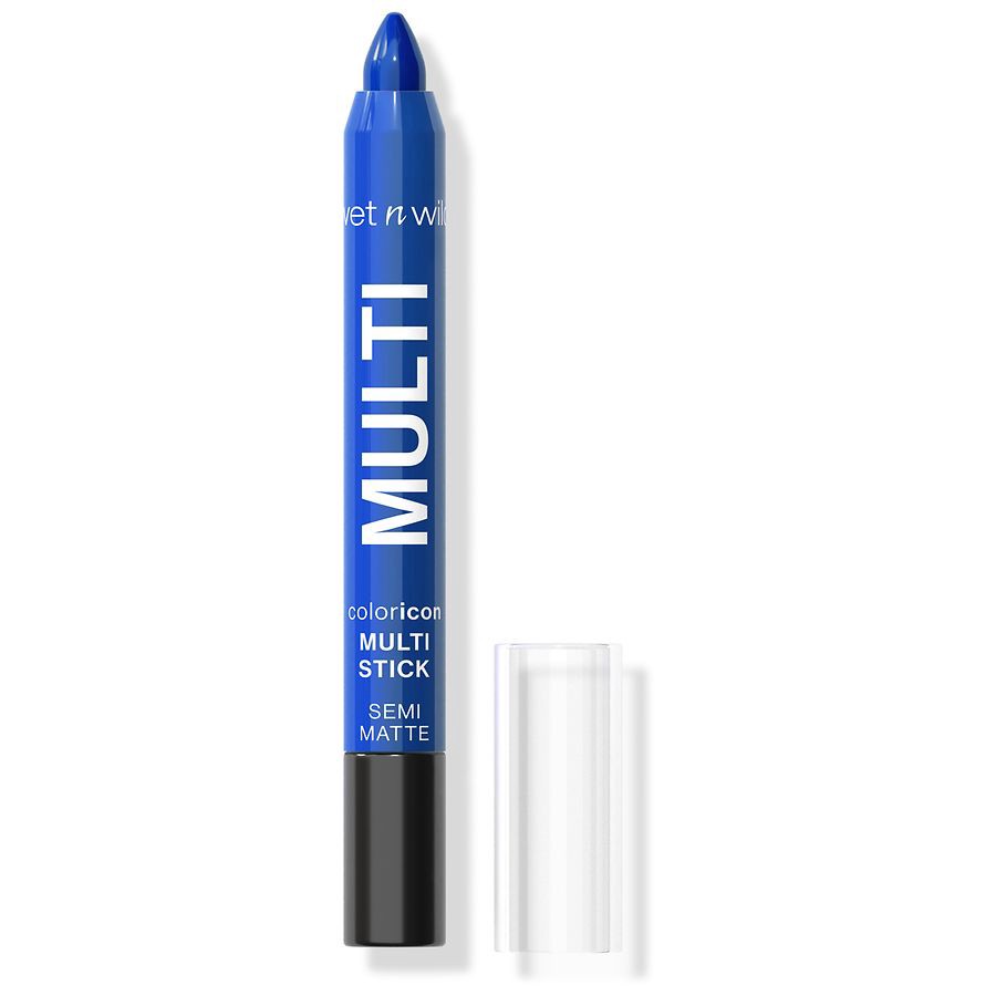 slide 3 of 5, wet n wild Coloricon Blue Me Away 3116154 Semi Matte Multi Stick 0.11 oz, 0.11 oz
