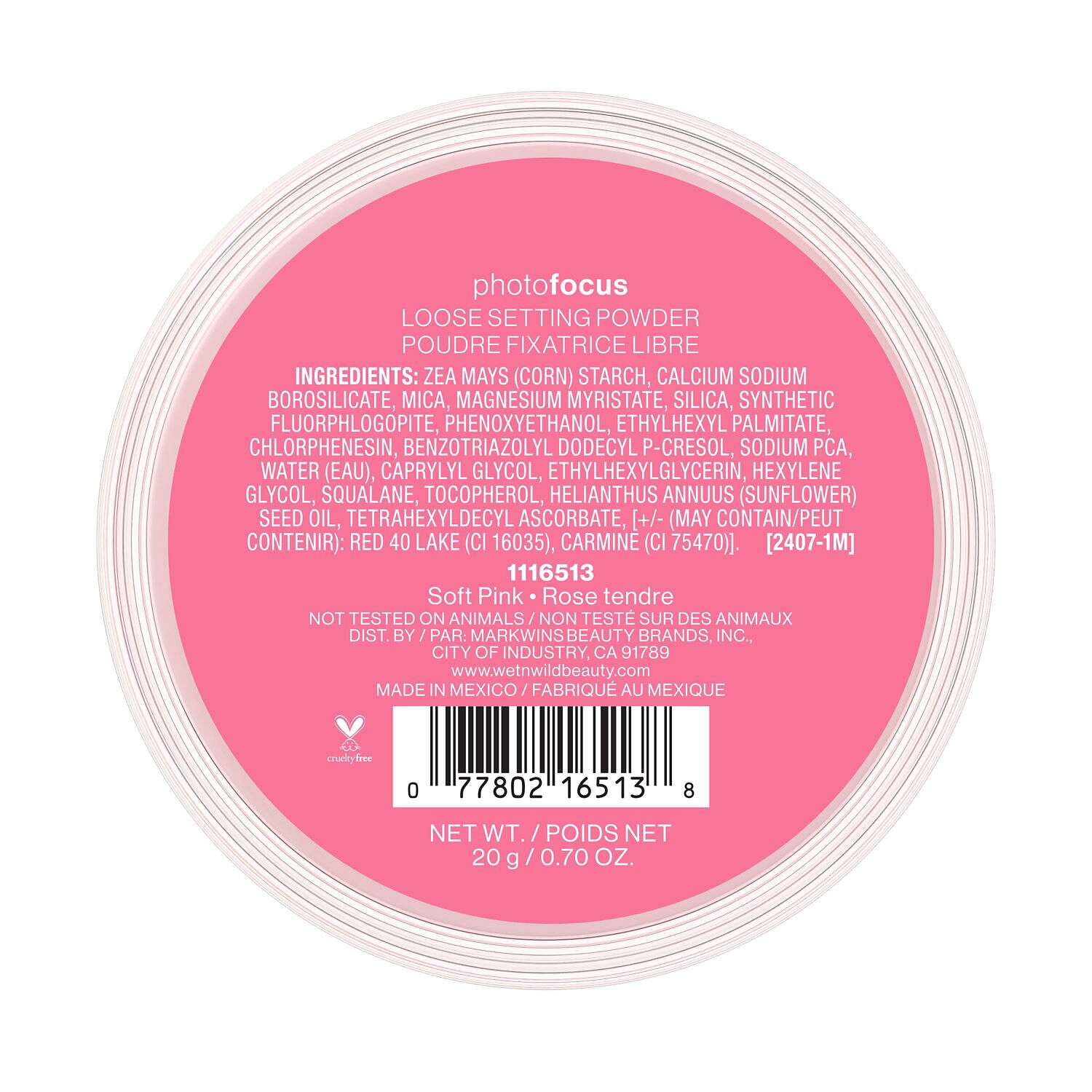 slide 3 of 6, Wet N Wild Photo Focus Loose Setting Powder, 1 ct