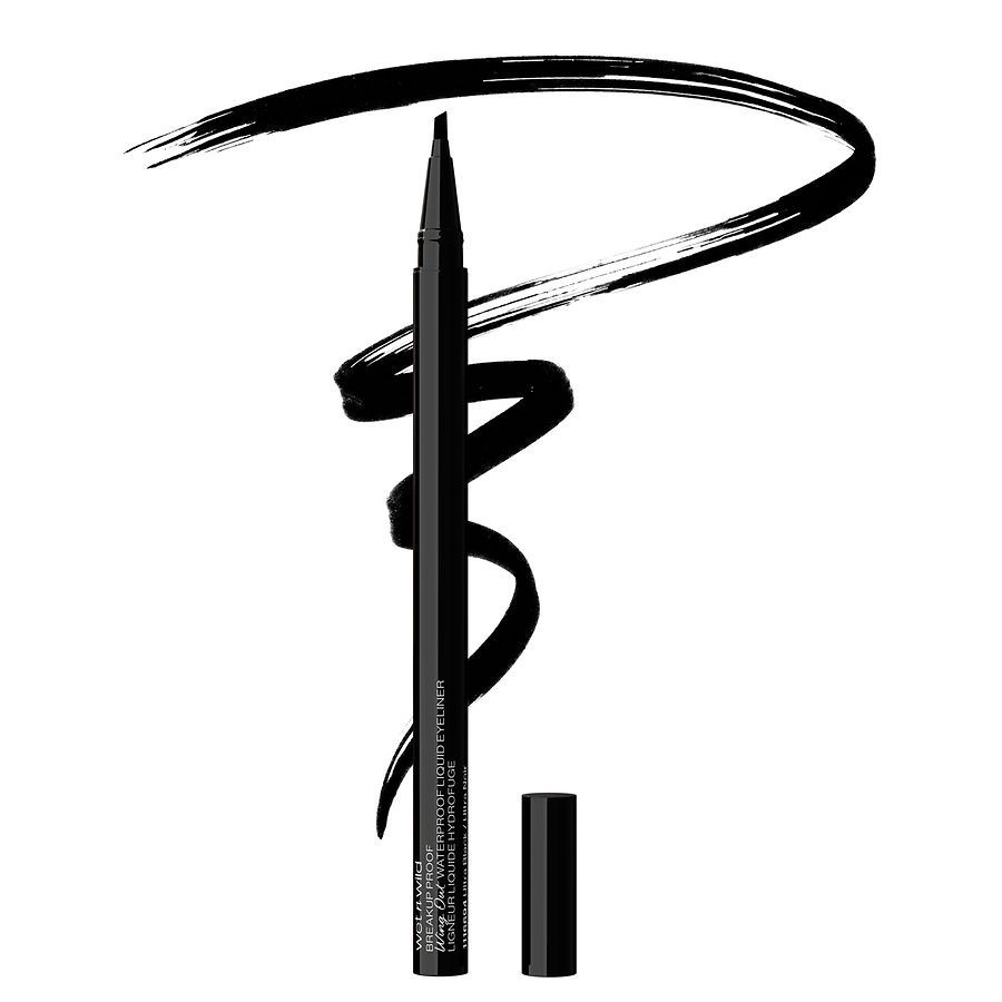 slide 2 of 5, Wet n Wild Breakup Proof Wing Out Waterproof Liquid Eyeliner, 0.03 fl oz