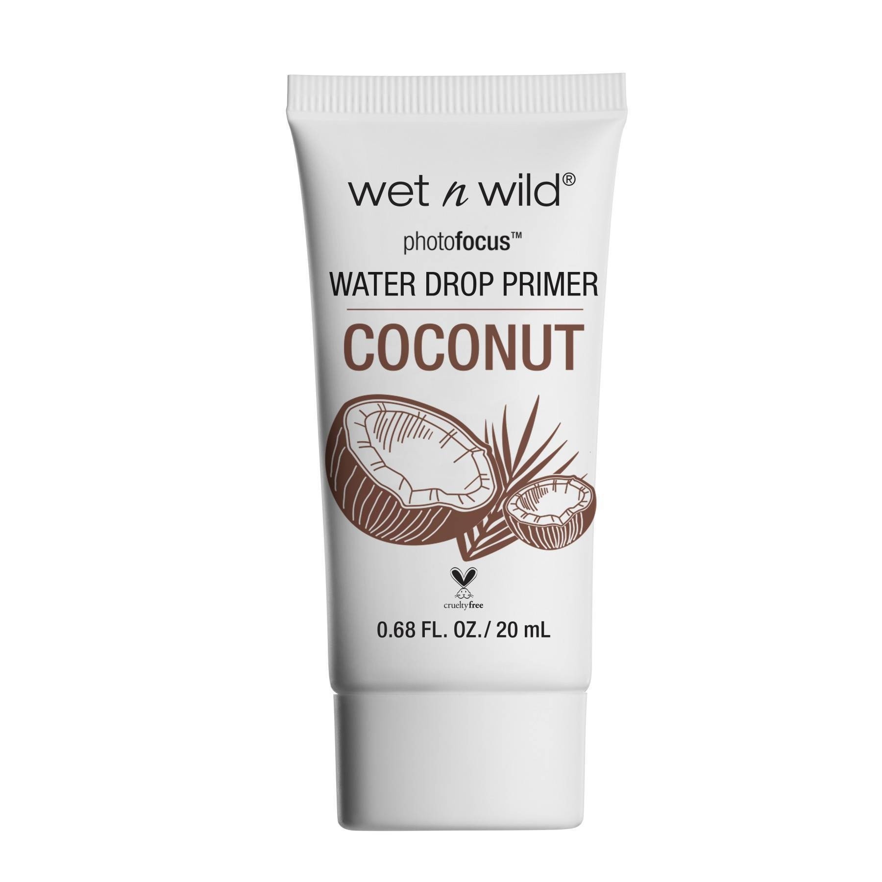 slide 1 of 3, wet n wild Photo Focus Water Drop Primer - Coconut, 0.68 oz