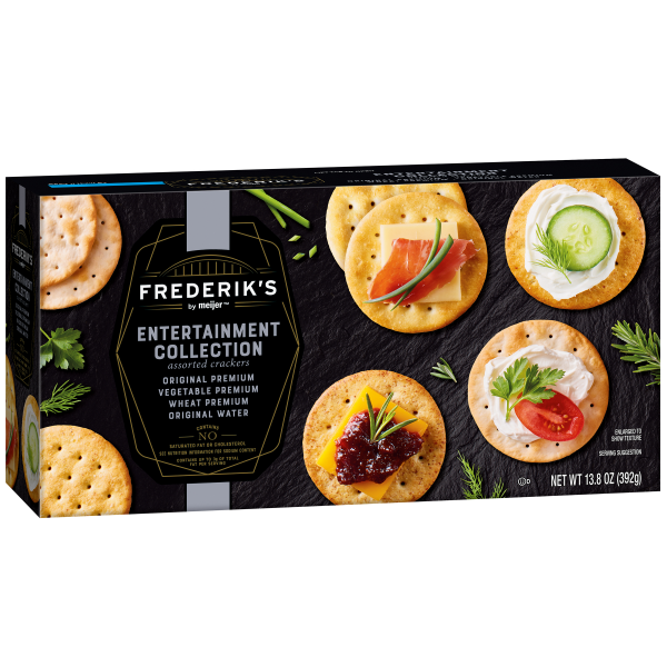slide 22 of 29, Frederik's By Meijer FREDERIKS BY MEIJER Frederik's by Meijer Entertain Prem Cracker, 13.8 oz