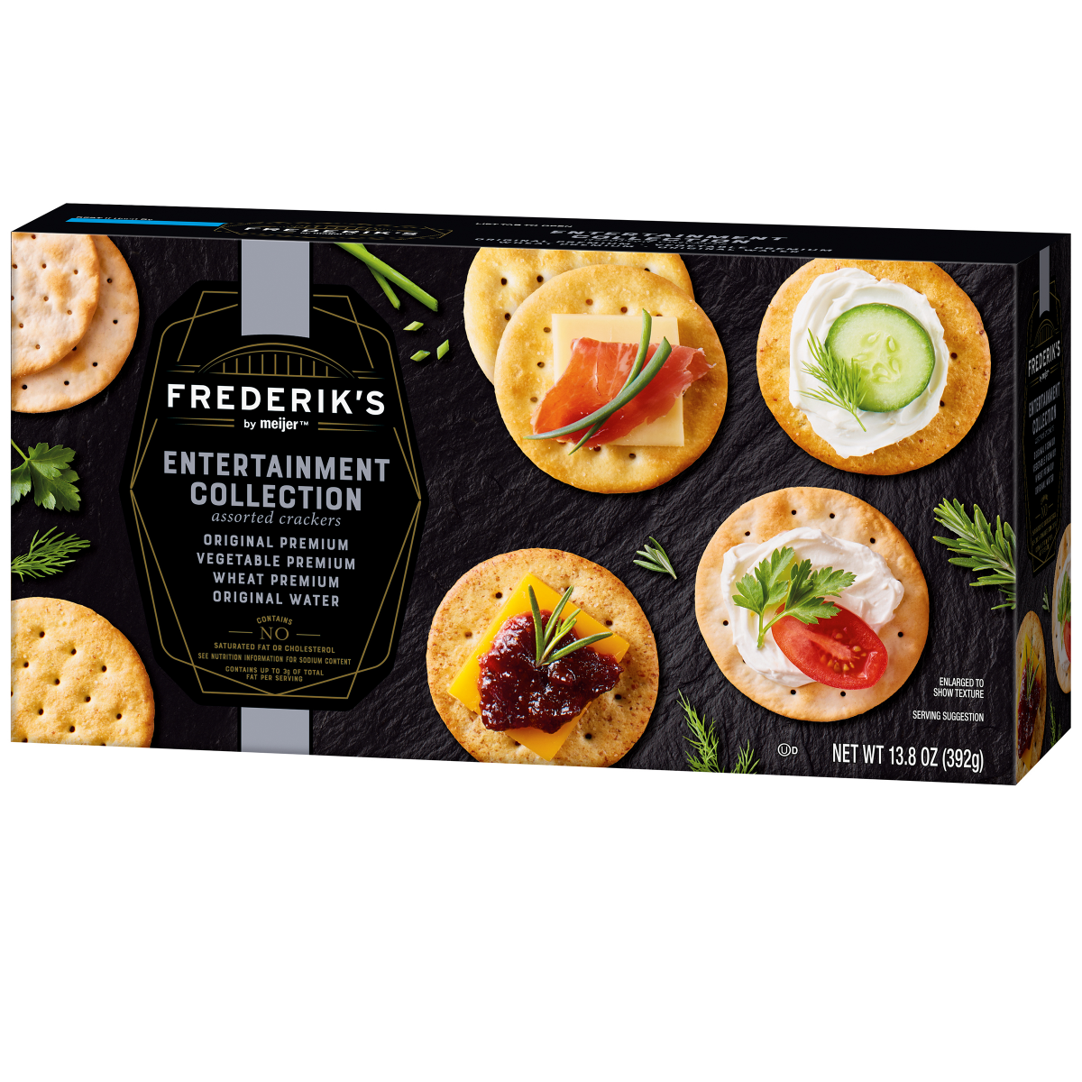 slide 18 of 29, Frederik's By Meijer FREDERIKS BY MEIJER Frederik's by Meijer Entertain Prem Cracker, 13.8 oz