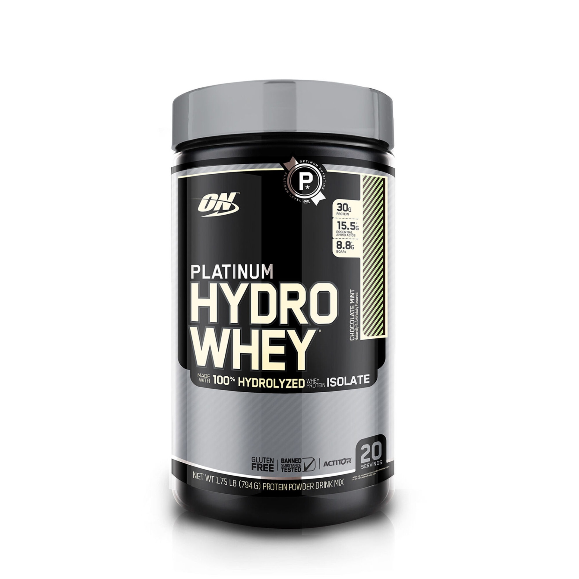 slide 1 of 1, Optimum Nutrition Platinum Hydro Whey - Chocolate Mint, 1.75 lb