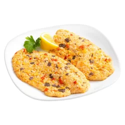 Tortilla Encrusted Tilapia Fillets