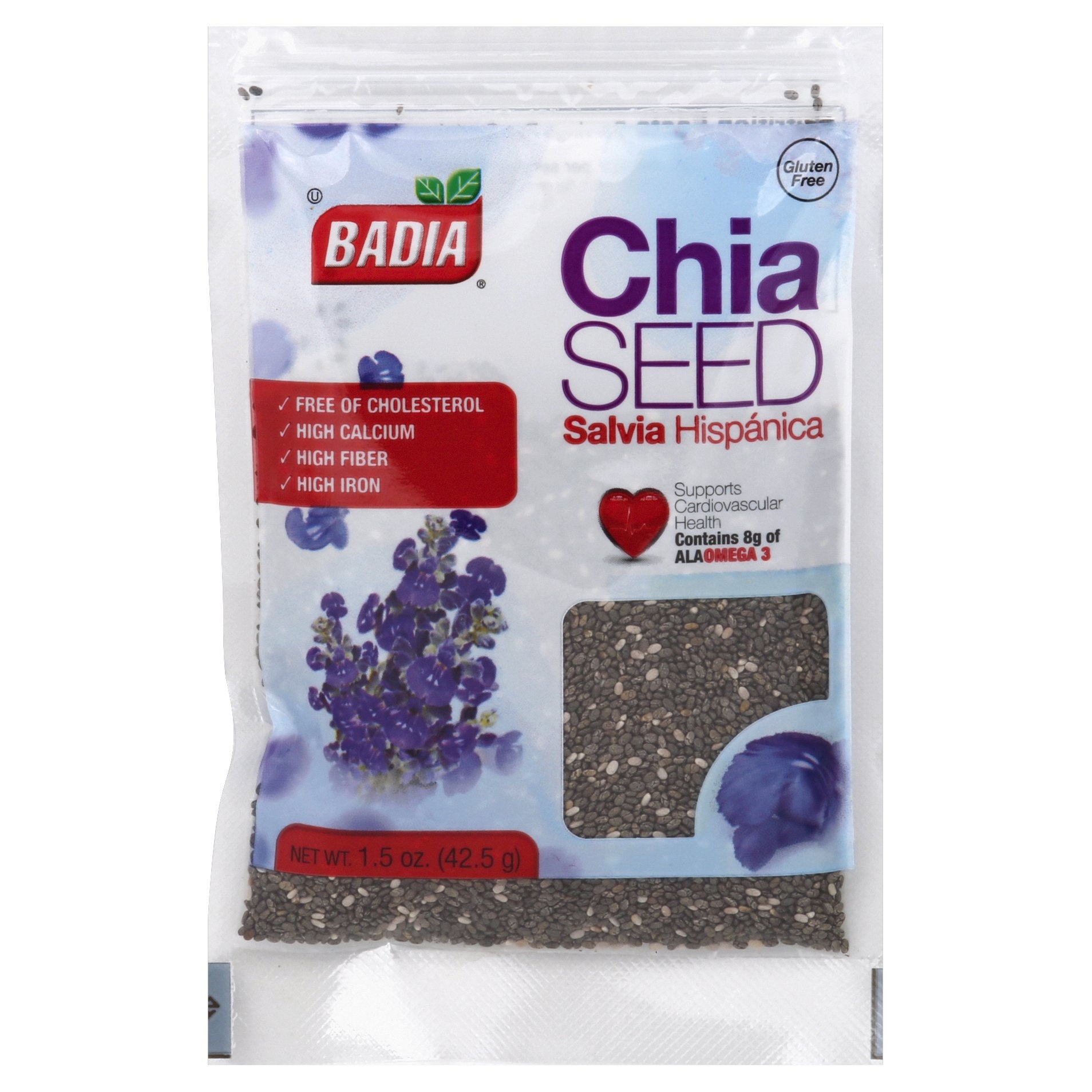 slide 1 of 1, Badia Chia Seed, 1.5 oz