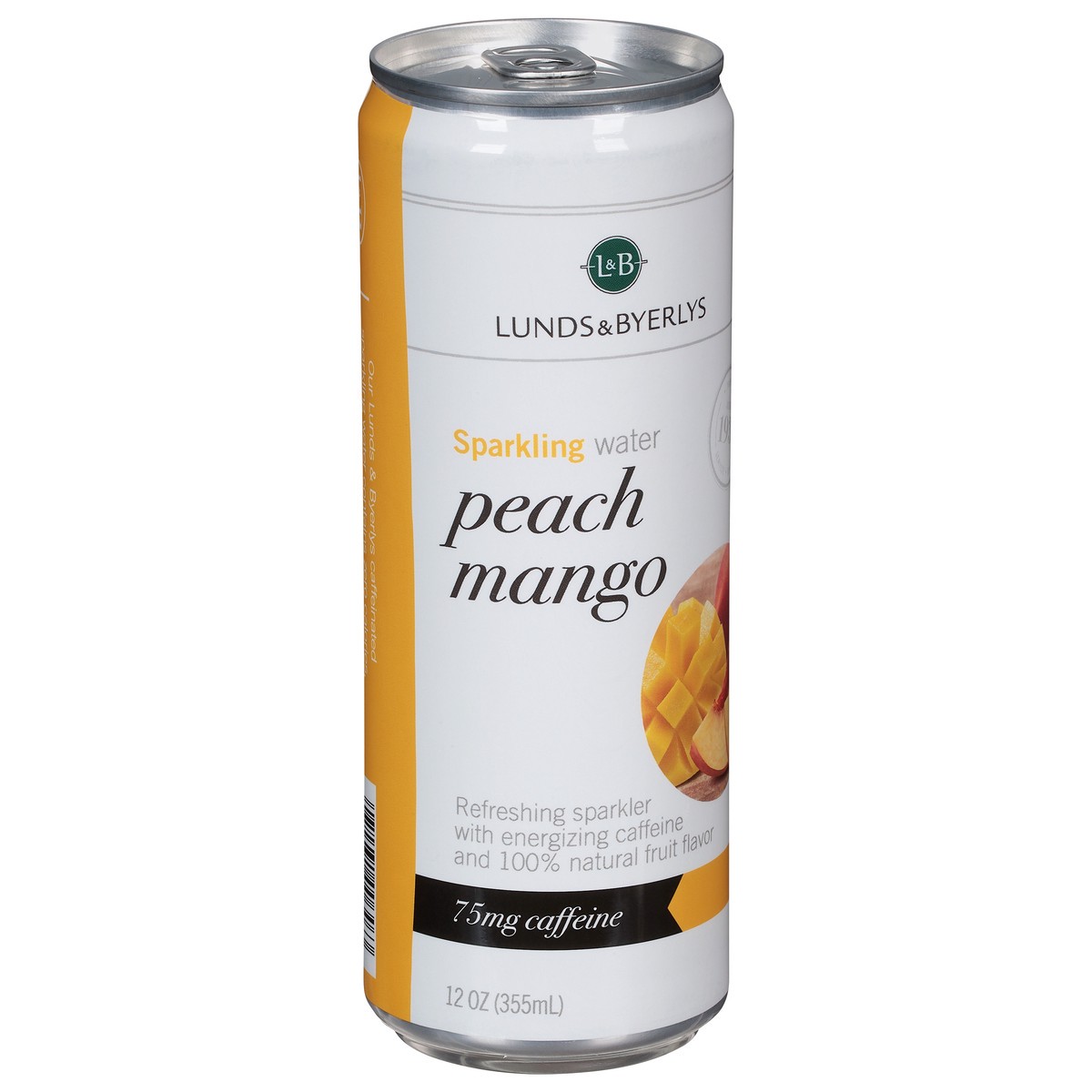 slide 10 of 11, Lunds & Byerlys Peach Mango Sparkling Water 12 oz, 12 oz