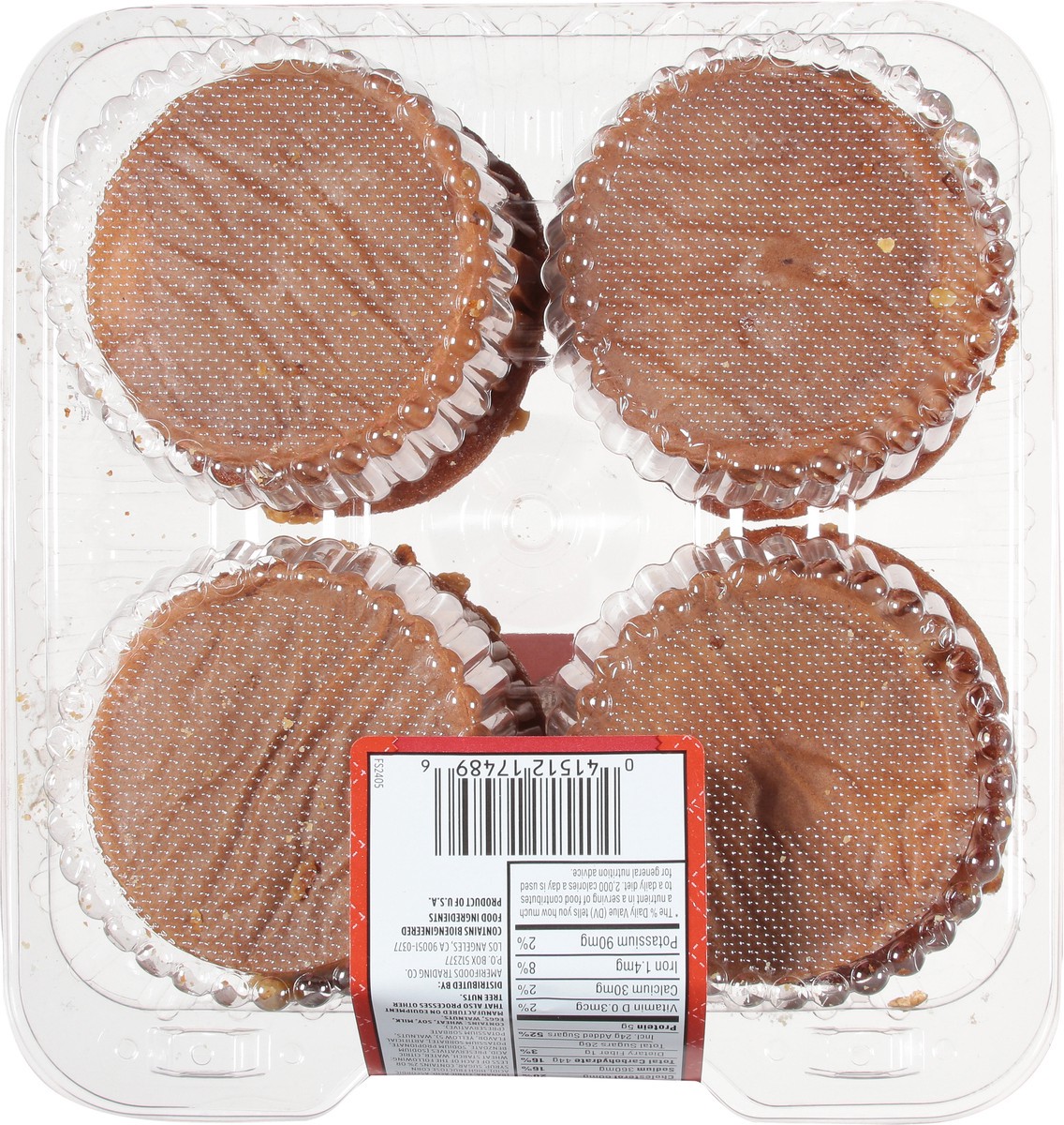 slide 13 of 14, First Street Fs/Gs Banana Nut Muffins, 14 oz