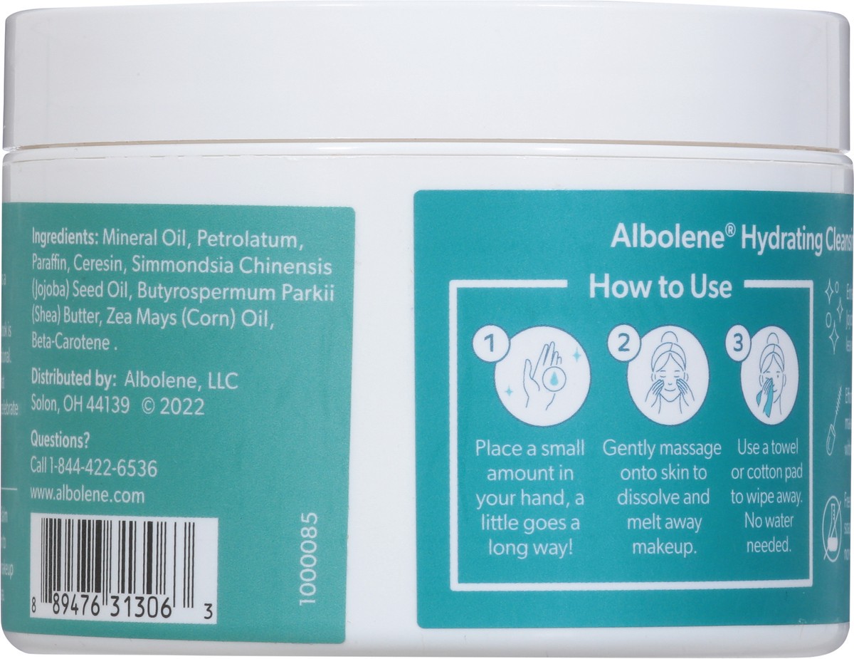 slide 5 of 9, Albolene Hydrating Cleansing Balm 6 oz, 6 oz