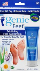 Genie Feet Exfoliating Foot Peel Cream 4 fl oz