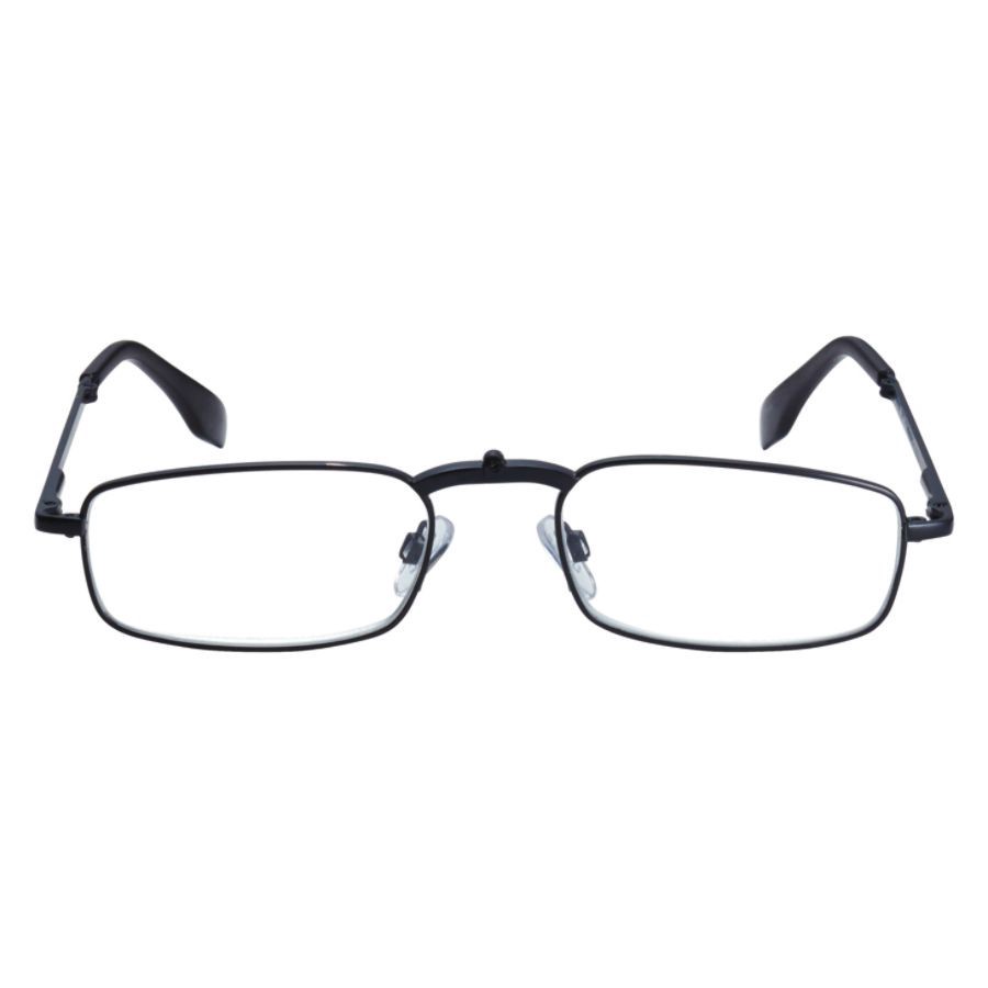 slide 4 of 4, Dr. Dean Edell Folder Reading Glasses, Black, +1.25, 1 ct