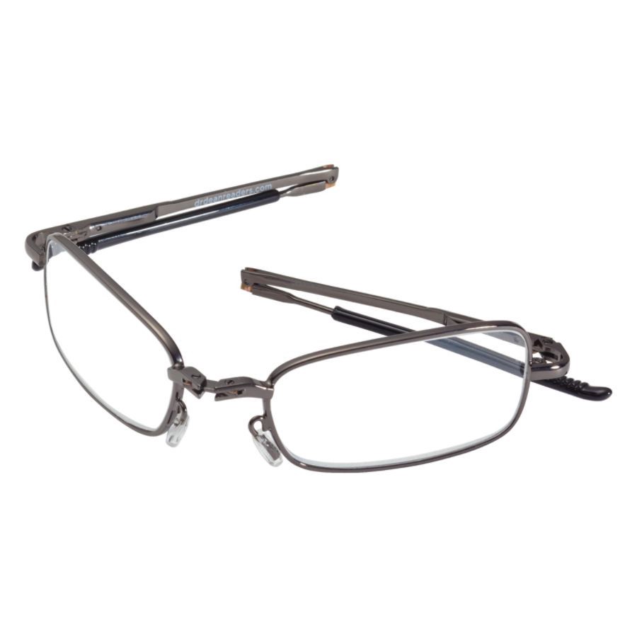 slide 2 of 5, Dr. Dean Edell Pocket Reading Glasses, Black, +1.50, 1 ct