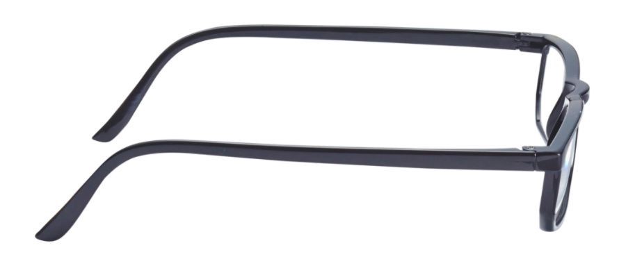 slide 4 of 4, Icu Eyewear Dr. Dean Edell Calexico Reading Glasses, +1.25, Black, 1 ct