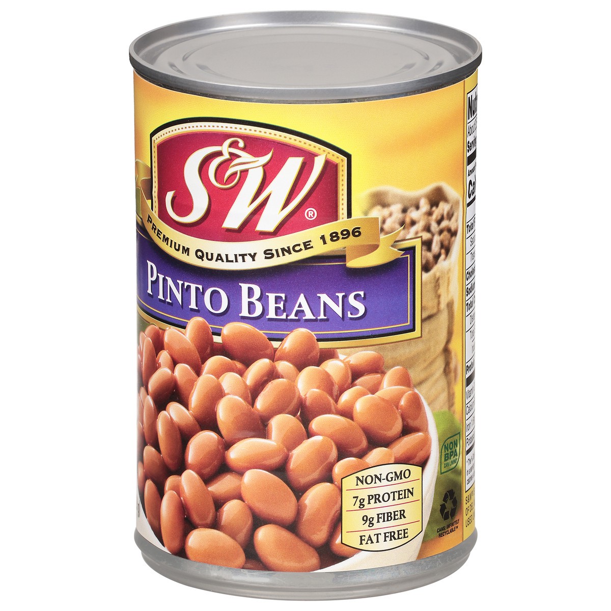 slide 5 of 11, S&W Pinto Beans 15.5 oz, 15.5 oz