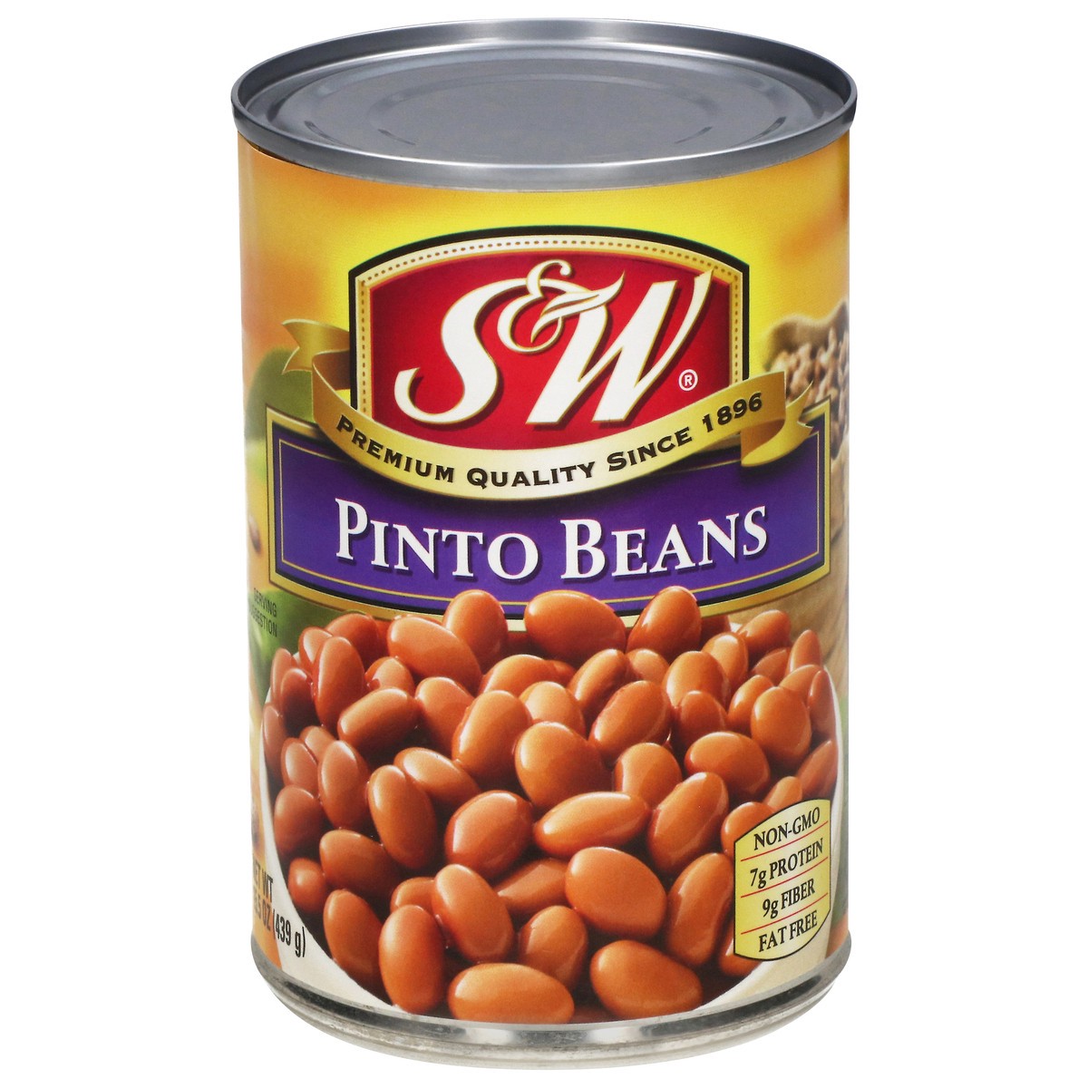 slide 1 of 11, S&W Pinto Beans - 15.5 oz, 15.5 oz