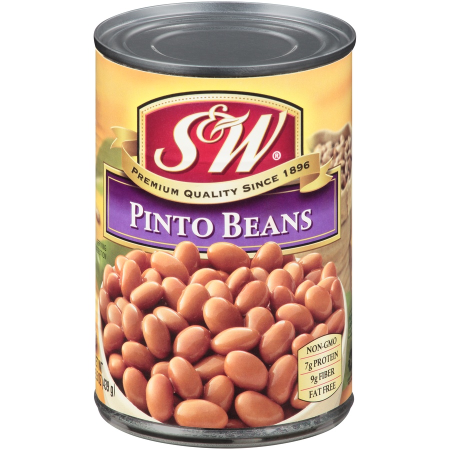 slide 1 of 6, S&W Premium Pinto Beans, 15 oz