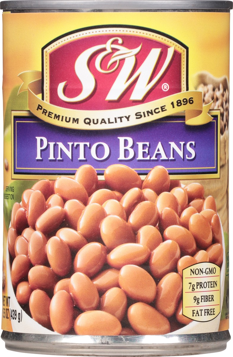 slide 11 of 11, S&W Pinto Beans 15.5 oz, 15.5 oz