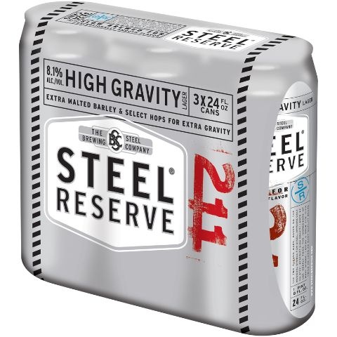 slide 1 of 1, Steel Reserve, 24 oz
