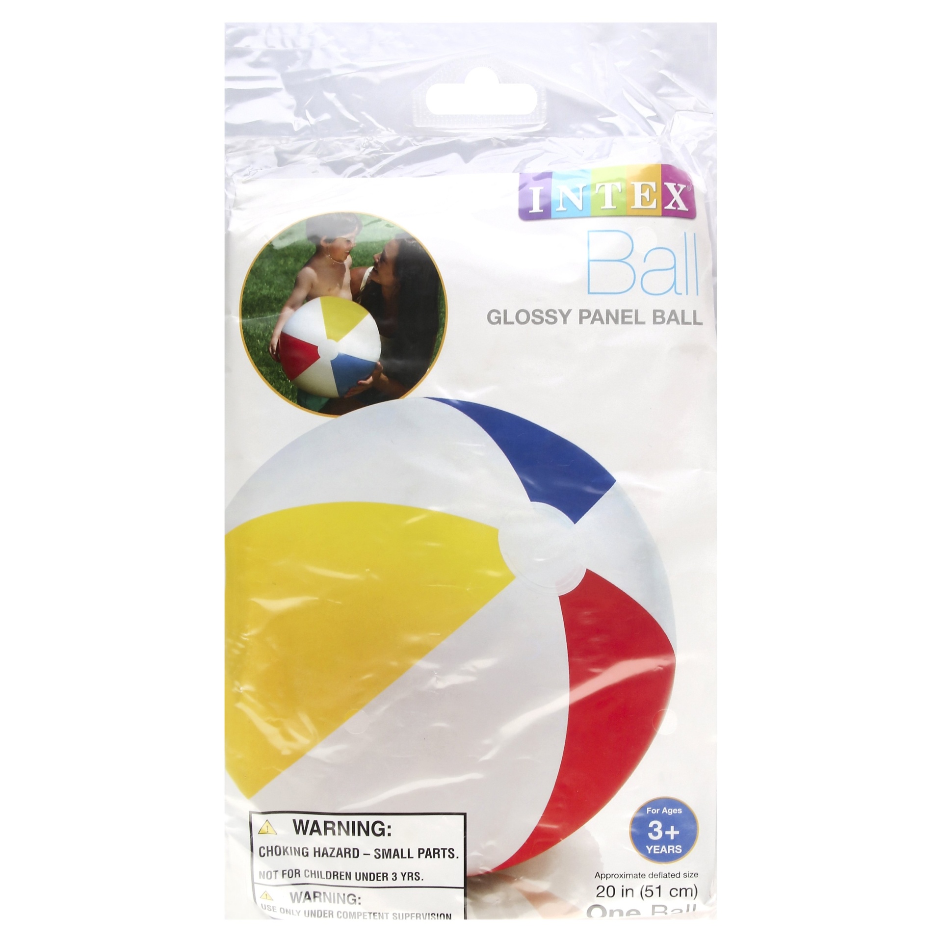 slide 1 of 1, Intex Wet Set Beach Ball - Multi-Color, 1 ct