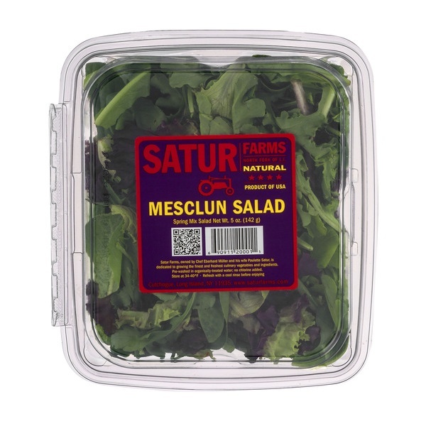 slide 1 of 1, Satur Farms Mesclun Salad, 5 oz