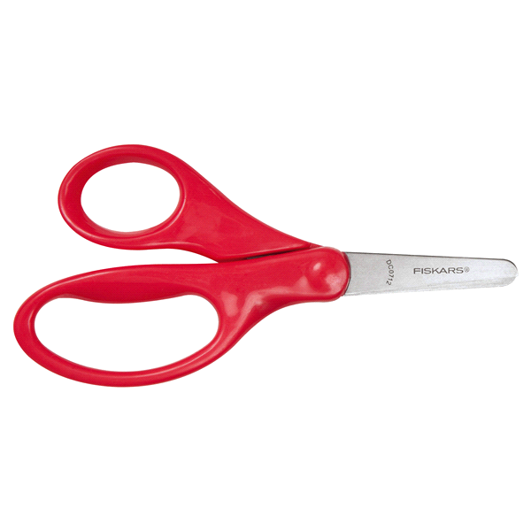 slide 1 of 13, Fiskars Blunt-Tip Kids Scissors, 5 in