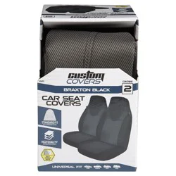 Custom Accessories Braxton Black Seat Cover