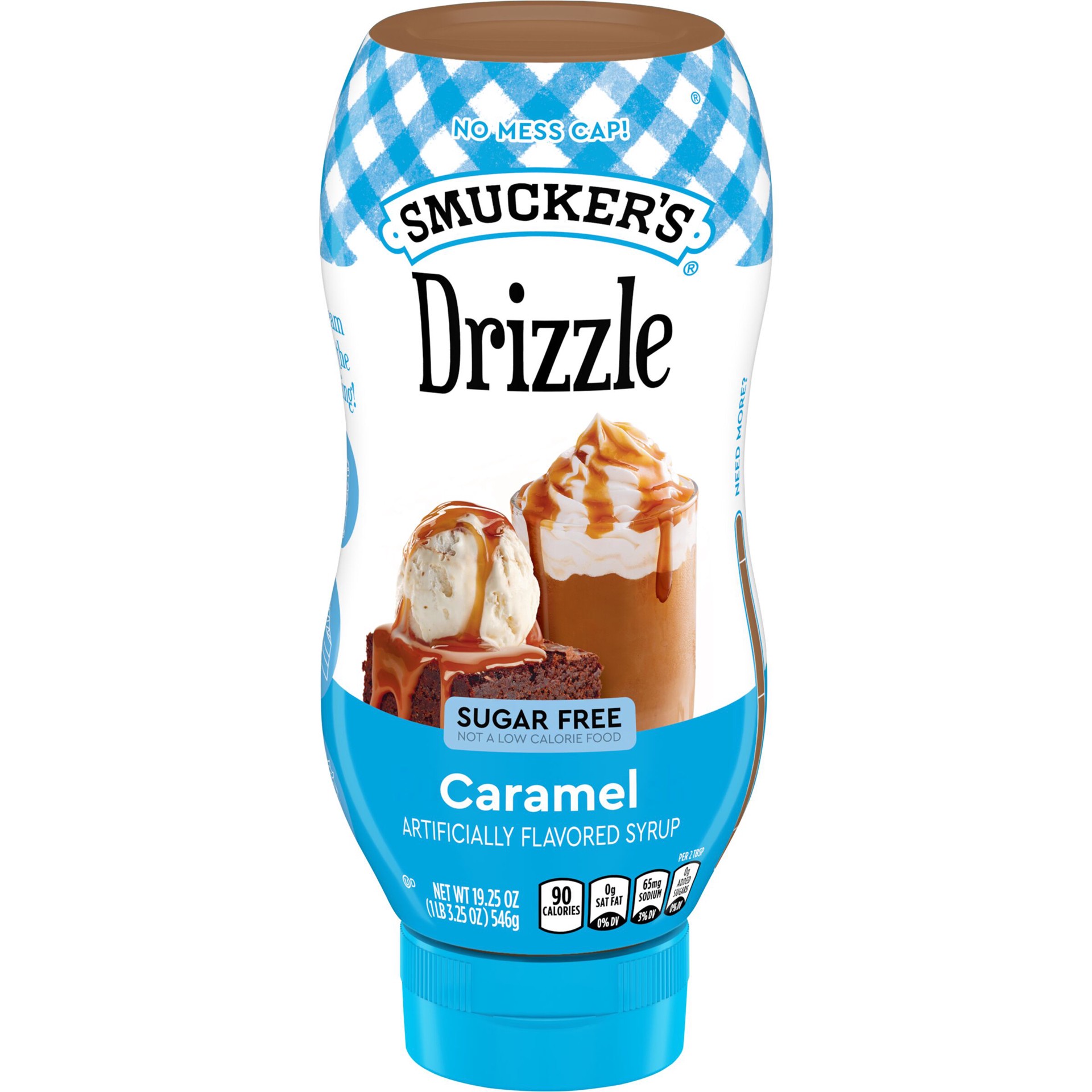 slide 1 of 8, Smucker's Syrup, Caramel, 19.25 oz
