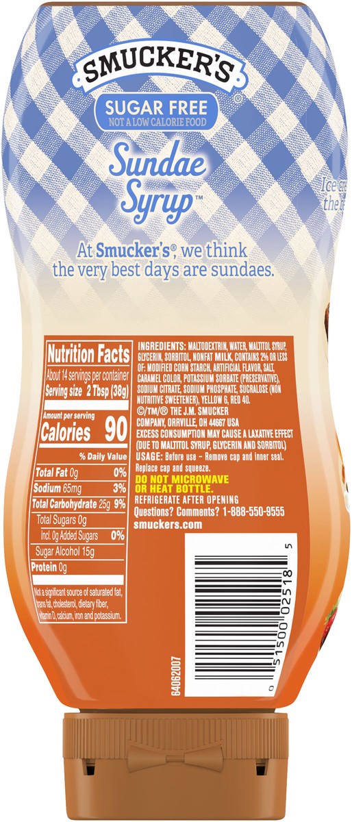 slide 5 of 8, Smucker's Syrup, 19.25 oz