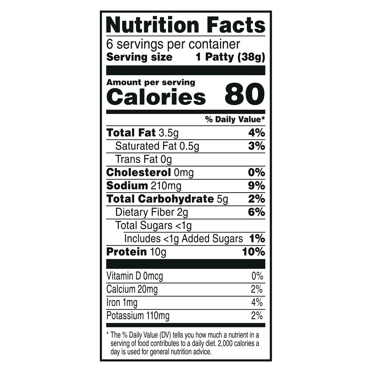 slide 7 of 12, MorningStar Farms Sausage Patties, Vegan Plant Based Protein, Frozen Breakfast Side, Hot and Spicy, 8oz Bag, 6 Patties, 6 ct; 1.33 oz