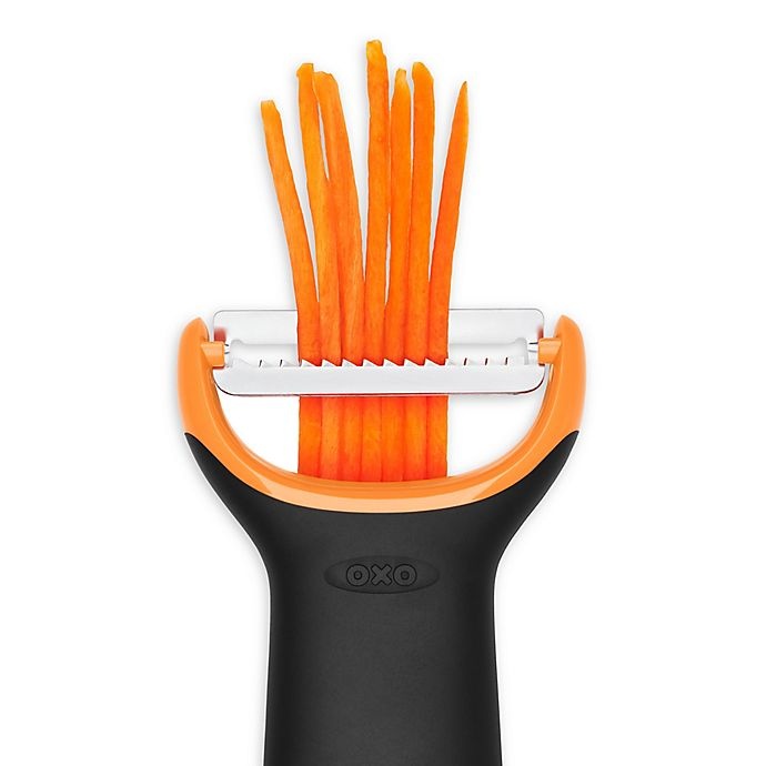 slide 1 of 1, OXO Prep Y-Peeler for Julienne Cutting, 1 ct