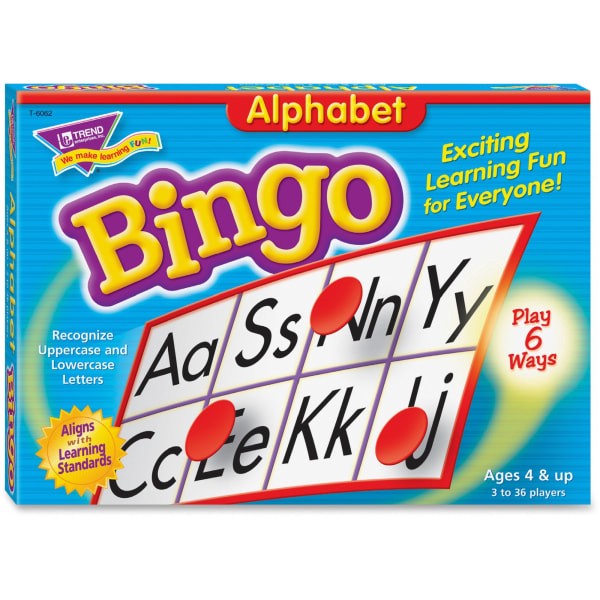 slide 8 of 8, TREND Bingo Game, Alphabet, 1 ct