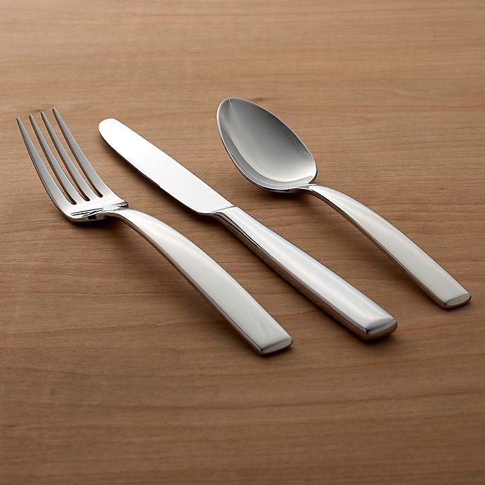 slide 3 of 6, Oneida Kassia Stainless Steel Flatware Set, 20 ct