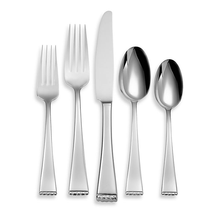 slide 1 of 1, Oneida Classic Pearl Flatware Place Setting, 5 ct