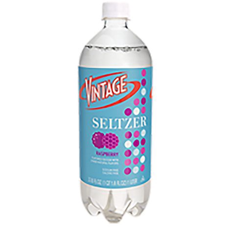 slide 1 of 1, Vintage Seltzer - Raspberry - 405.8 fl oz, 405.8 fl oz