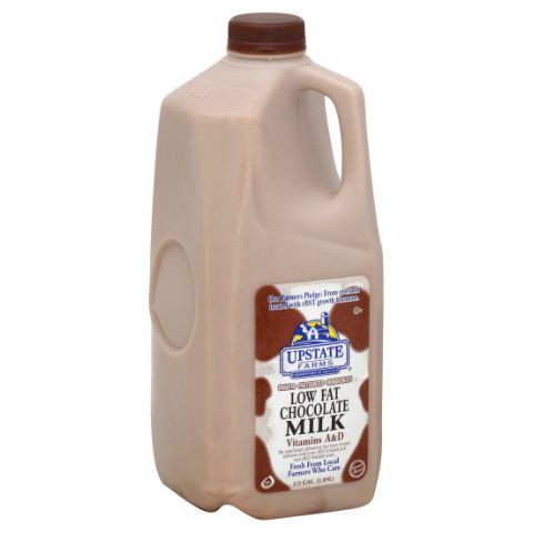 slide 1 of 1, Upstate Farms 1% Chocolate Milk Half Gallon, 1 ct