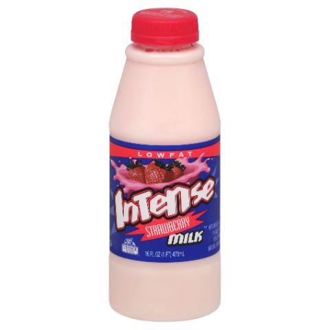 slide 1 of 1, Upstate Farms Strawberry Milk Plus Pint, 16 oz