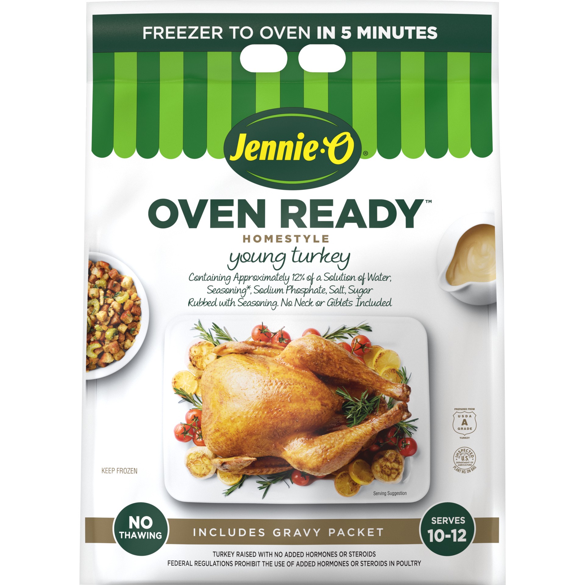 slide 1 of 1, Jennie-O JENNIE-O OVEN READY Young Turkey - 12 lb., 12 lb