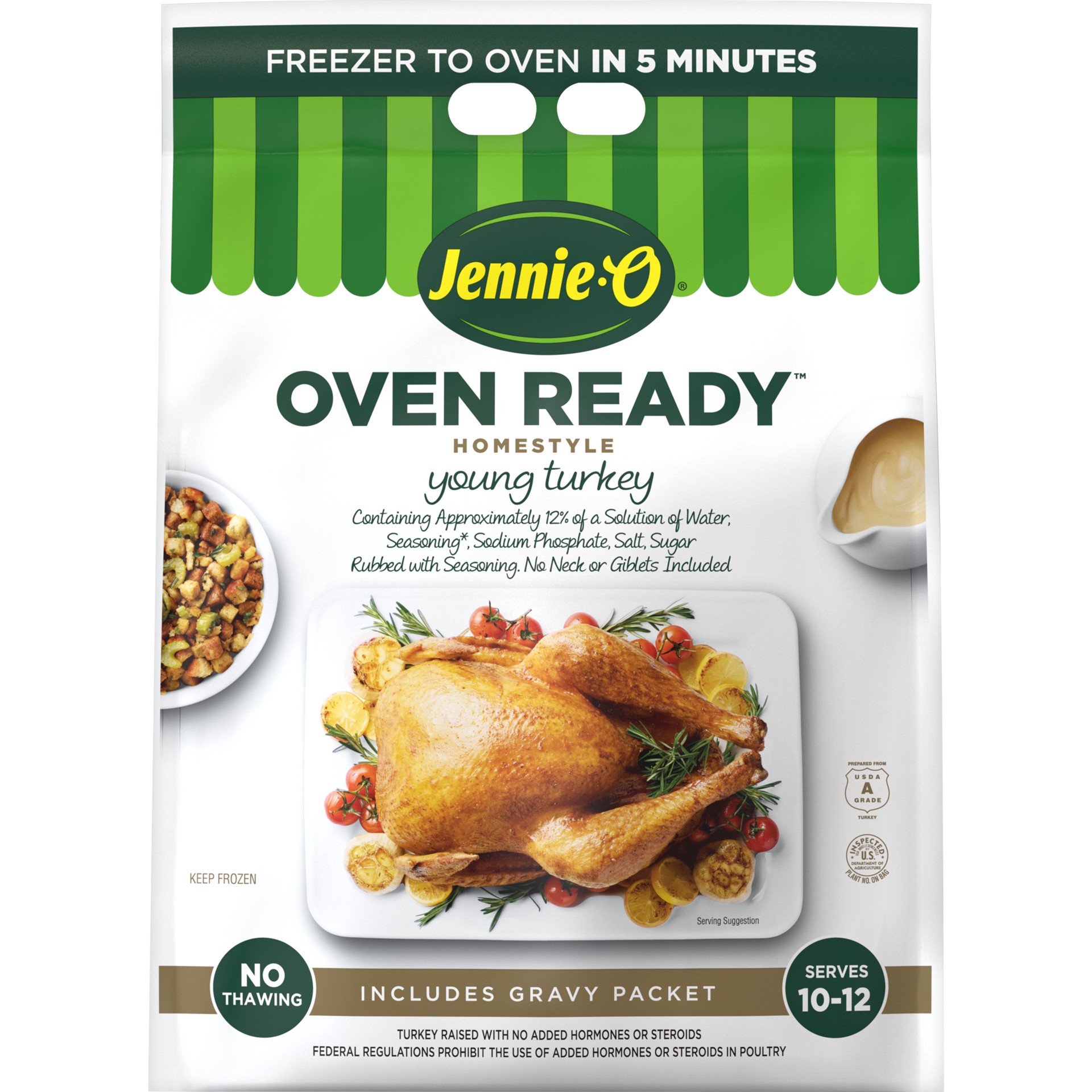 slide 1 of 1, JENNIE-O TURKEY STORE JENNIE-O OVEN READY Young Turkey - 12 lb., 12 lb