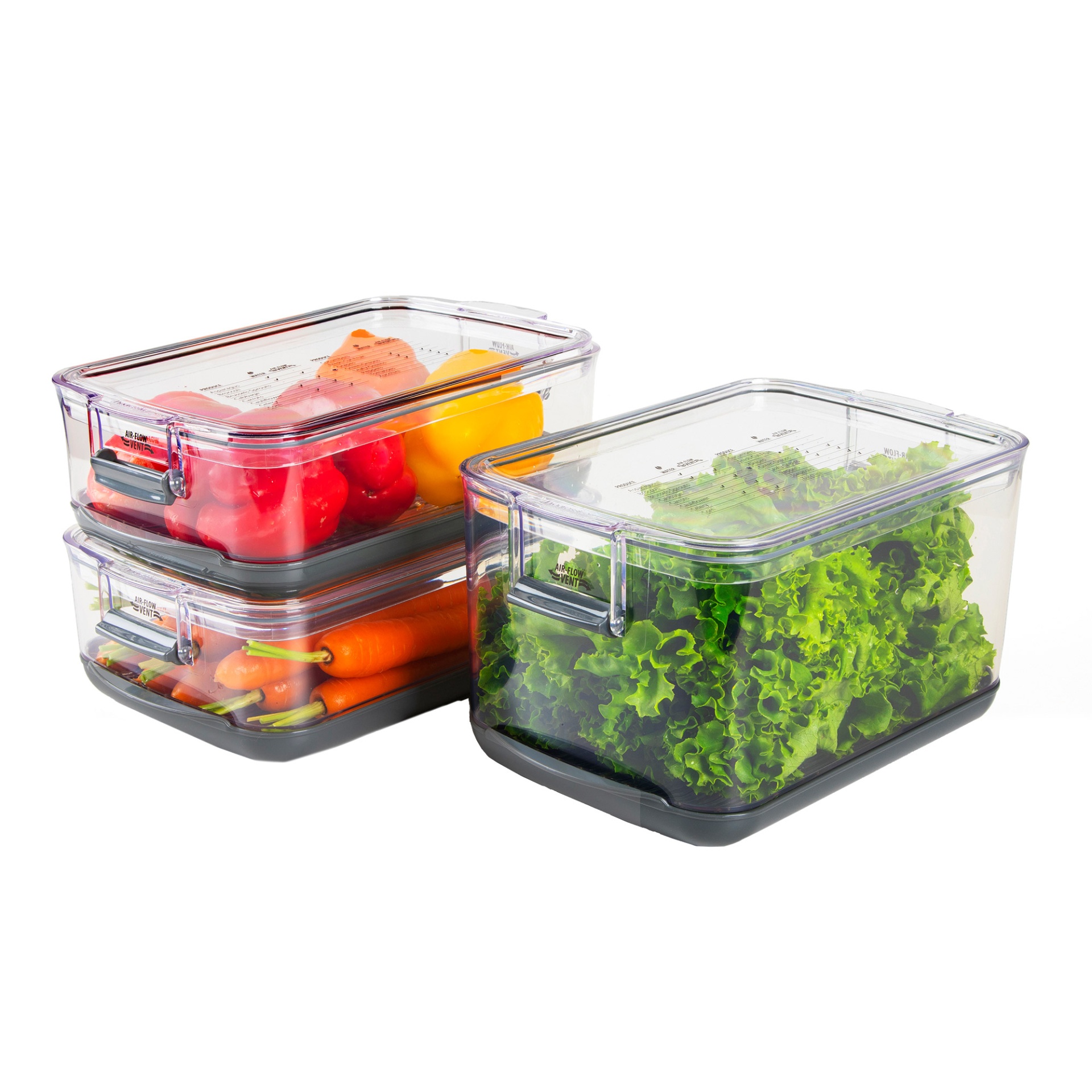 Progressive ProKeeper Produce Storage Set 3 ct | Shipt