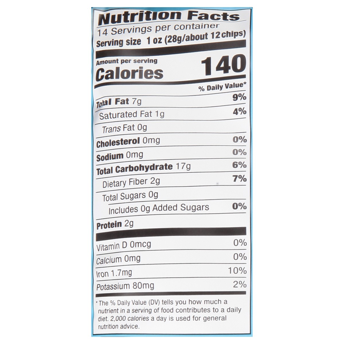 slide 11 of 11, Garden of Eatin' Blue Chips No Salt Added Corn Tortilla Chips 14 oz, 14 oz