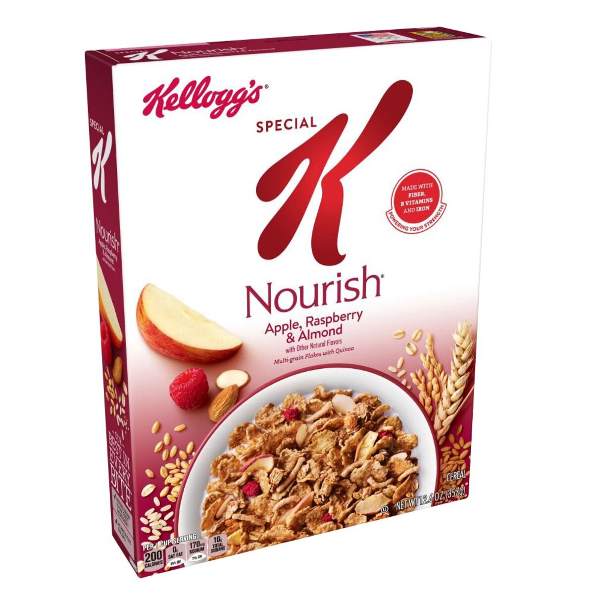 slide 2 of 9, Special K Breakfast Cereal, 12.6 oz