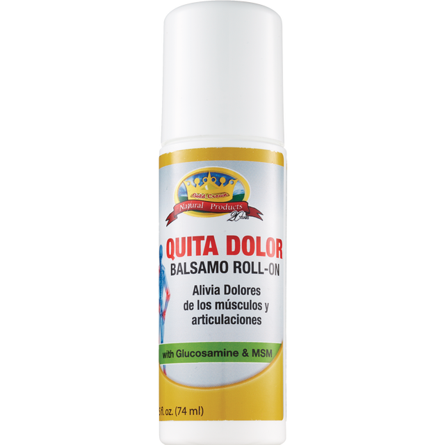 slide 1 of 1, Gold Crown Natural Quita Solor Balsamo Roll-On(Muscle Aches), 2.5 oz
