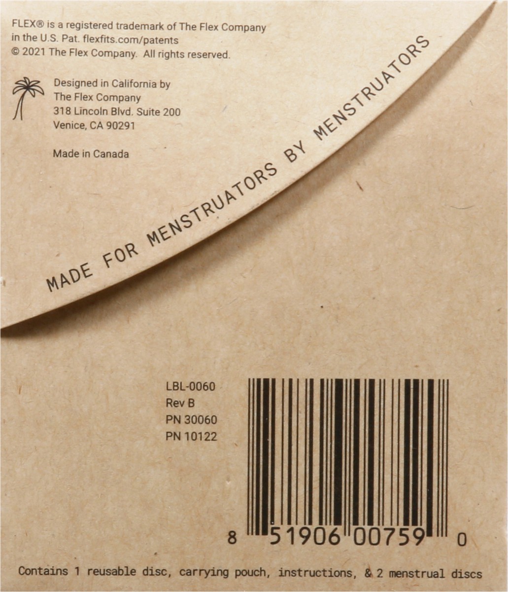 slide 11 of 13, Flex Reusable Period Disc 1 ea, 1 ct