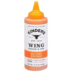Kinder's Buttery Buffalo Wing Sauce & Dip 14.2 oz